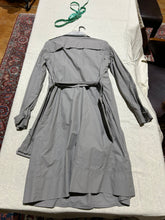 Load image into Gallery viewer, Costume National Gray Trench Coat Size S
