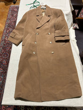 Load image into Gallery viewer, Herve Berard Camel Wool Coat Size M/L
