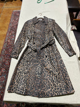 Load image into Gallery viewer, Dolce &amp; Gabbana Leopard print Leather Trench Size M
