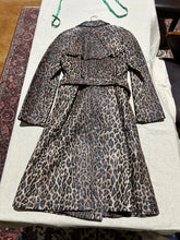 Load image into Gallery viewer, Dolce &amp; Gabbana Leopard print Leather Trench Size M
