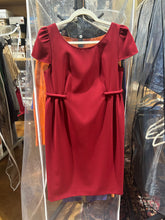 Load image into Gallery viewer, Moschino Empire Waist Red Baby Doll Dress Size M
