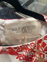 Load image into Gallery viewer, Giambattista Valli Couture Red Pattern Jewel Dress Size 8
