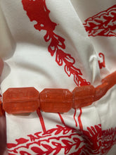 Load image into Gallery viewer, Giambattista Valli Couture Red Pattern Jewel Dress Size 8
