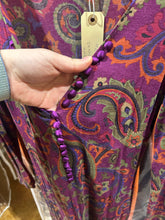 Load image into Gallery viewer, Rare Etro Milano Purple Paisley Patterned Dress Size S/M
