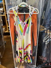 Load image into Gallery viewer, RARE Vintage Pucci 100% silk jersey Strappy Dress Size S
