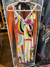 Load image into Gallery viewer, RARE Vintage Pucci 100% silk jersey Strappy Dress Size S
