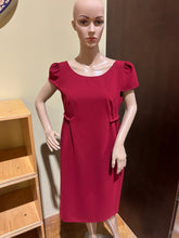 Load image into Gallery viewer, Moschino Empire Waist Red Baby Doll Dress Size M
