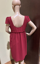 Load image into Gallery viewer, Moschino Empire Waist Red Baby Doll Dress Size M
