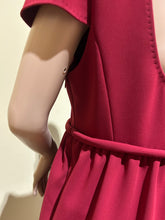 Load image into Gallery viewer, Moschino Empire Waist Red Baby Doll Dress Size M
