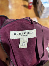 Load image into Gallery viewer, Vintage Burberry Burgundy Dress with Fox Belt Size S/M

