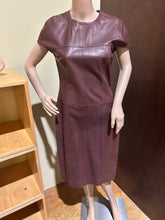 Load image into Gallery viewer, Jason Wu Leather T-Shirt Dress Size M
