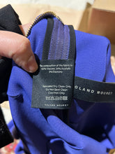 Load image into Gallery viewer, Roland Mouret Collection Made in England Electric Blue Knee Length Dress Size S
