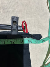 Load image into Gallery viewer, Vintage Prada Sport Black Cotton Skirt with contrast stitching Size S
