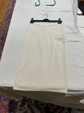 Load image into Gallery viewer, Vintage BOO Wool Stretchy Cream Coloured Skirt Size 6
