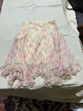 Load image into Gallery viewer, Max Studio 100% Silk Butterfly Bias Cut Skirt Size S
