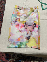 Load image into Gallery viewer, Ted Baker London "Sew in Love" Collection Floral Scuba Knee Length Skirt Size 2
