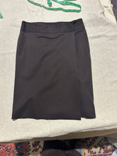 Load image into Gallery viewer, Vintage Costume National Brown Wrap Skirt Knee Length Size 6
