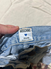 Load image into Gallery viewer, Moschino Light Wash Jean Skirt Size IT 44/ US 8
