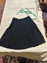 Load image into Gallery viewer, Giorgio Armani 100% wool A Line Circle Wrap Skirt Size IT 40/ US 4
