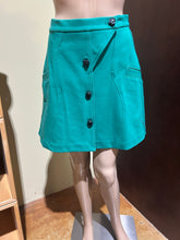Load image into Gallery viewer, Proenza Schouler Emerald Green Asymmetrical Skirt Size 6
