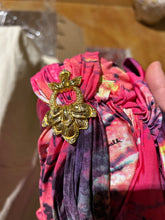 Load image into Gallery viewer, Vintage Roberto Cavalli Bold Bright Pink Patterned V Neck Size 6
