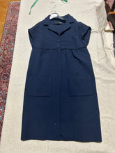 Load image into Gallery viewer, Balenciaga Edition Navy Blue Collared Shirt Dress US 8/ UK 12/ EU 40/ IT 44
