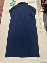 Load image into Gallery viewer, Balenciaga Edition Navy Blue Collared Shirt Dress US 8/ UK 12/ EU 40/ IT 44
