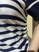 Load image into Gallery viewer, Vintage 2000s Jean Paul Gautier Sailor Nautical Collared Navy Dress US 10/ UK12
