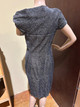 Load image into Gallery viewer, Vintage DSqaured2 Knee Length Gray Knot Neckline Lined Dress Size US 8/ IT 44
