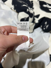 Load image into Gallery viewer, Michael Kors Collection %100 Silk White Floral Gown Size US 10/ UK 14/ IT 46
