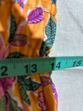 Load image into Gallery viewer, Caroline Constas Yellow Floral Bright Patterned Stretch Dress Size US M
