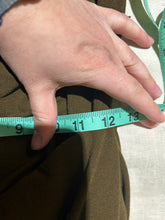 Load image into Gallery viewer, Carven Rouched Dark Green Knee Length Dress Size 6
