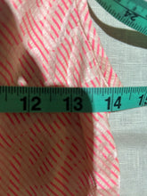 Load image into Gallery viewer, Zenobia Pink Patterned Scoop Neck Tank Top Size 8
