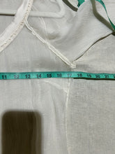 Load image into Gallery viewer, Vintage Italian Silk Blouse Trimmed in Satin Size S
