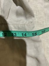 Load image into Gallery viewer, Vintage Cream Twist Back Summer Top Size M
