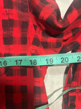 Load image into Gallery viewer, Red Plaid Shacket Size L
