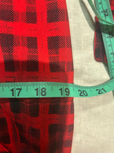 Load image into Gallery viewer, Red Plaid Shacket Size L

