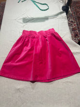 Load image into Gallery viewer, Jeans West Velvet Mini Skirt Size IT 42/ US 6
