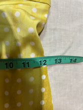 Load image into Gallery viewer, Roberto Cavalli Yellow and White Polka Dot Halter Dress 100% silk Stretch Size US 6/ UK 10/ IT 42
