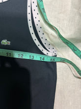 Load image into Gallery viewer, Vintage Lacoste Black and Polka Dot Tennis Dress Size M
