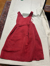 Load image into Gallery viewer, Vintage Scoop Neck Red Shimmer Dress Size 10
