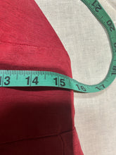 Load image into Gallery viewer, Vintage Scoop Neck Red Shimmer Dress Size 10
