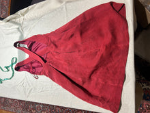 Load image into Gallery viewer, Vintage Scoop Neck Red Shimmer Dress Size 10
