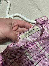 Load image into Gallery viewer, Vintage 100% Silk Etro Milano Shift Dress Pink and Purple IT 42/ US 6
