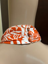 Load image into Gallery viewer, Christian Dior Orange Beach Print Drop Waist Halter Dress IT 46/ US 10
