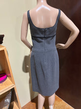 Load image into Gallery viewer, Narciso Rodriguez Wool Gray Knee Length Sheath Dress IT 42/ US 6

