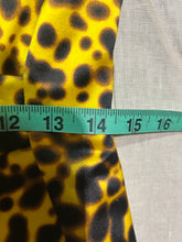 Load image into Gallery viewer, Versace Bright Yellow 100% Silk Spotted Sheath Dress Size US 8/ IT 44
