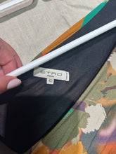 Load image into Gallery viewer, Etro Milano Asymmetrical Multicolor Bodycon Midi Dress Size US 6/ IT 42
