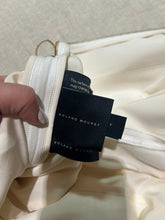 Load image into Gallery viewer, Roland Mouret White Asymmetrical Shoulder Knit Dress Size US 8/ IT 44/ UK 12
