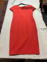 Load image into Gallery viewer, Narciso Rodriguez Coral Orange Knee Length Dress Size US 8/ IT 44/ UK 12
